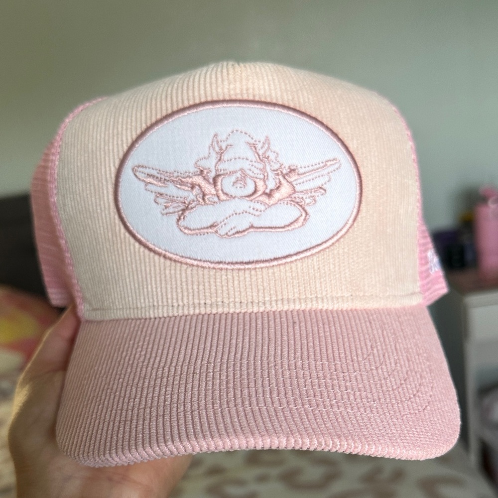 Boys lie trucker hat White Small